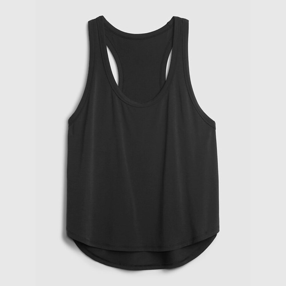 GAP GapFit Breathe Racerback Tank XL Black NWT